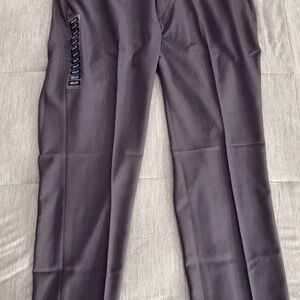 Haggar Premium Flex Straight Fit Pants - Gray. NWT